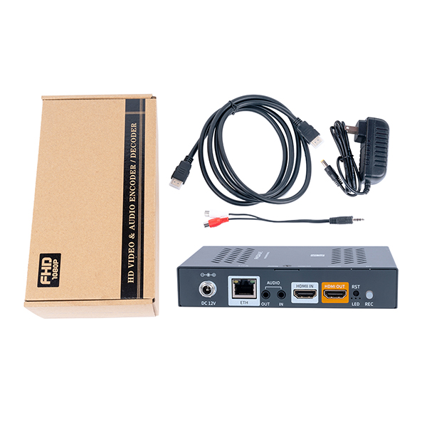 L1 H.265 4streams HDMI Encoder with USB TF card recoding